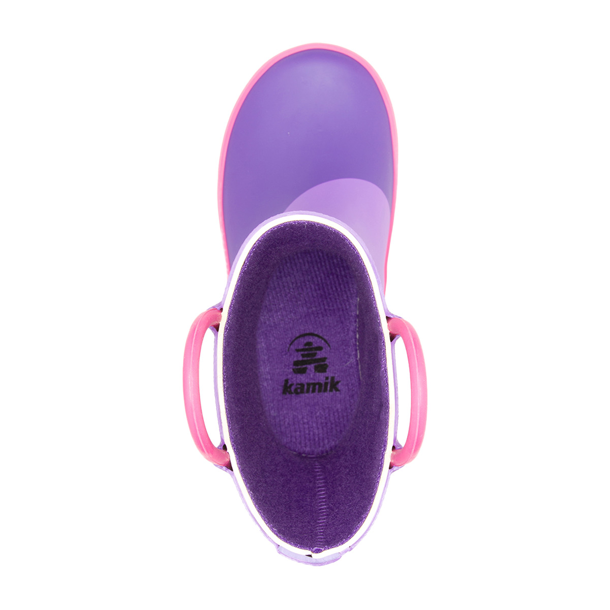 Kamik UNICORN Gummistiefel lila