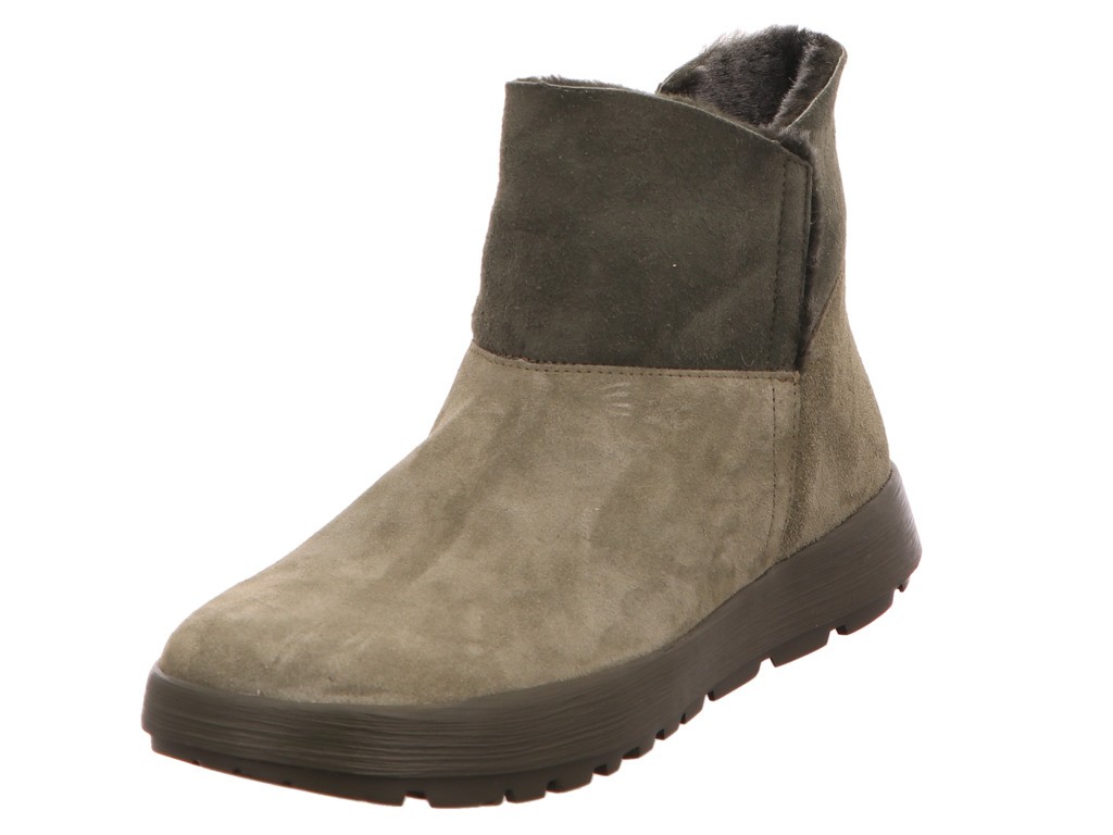 THINK Schnür-Stiefeletten grün 3-000649