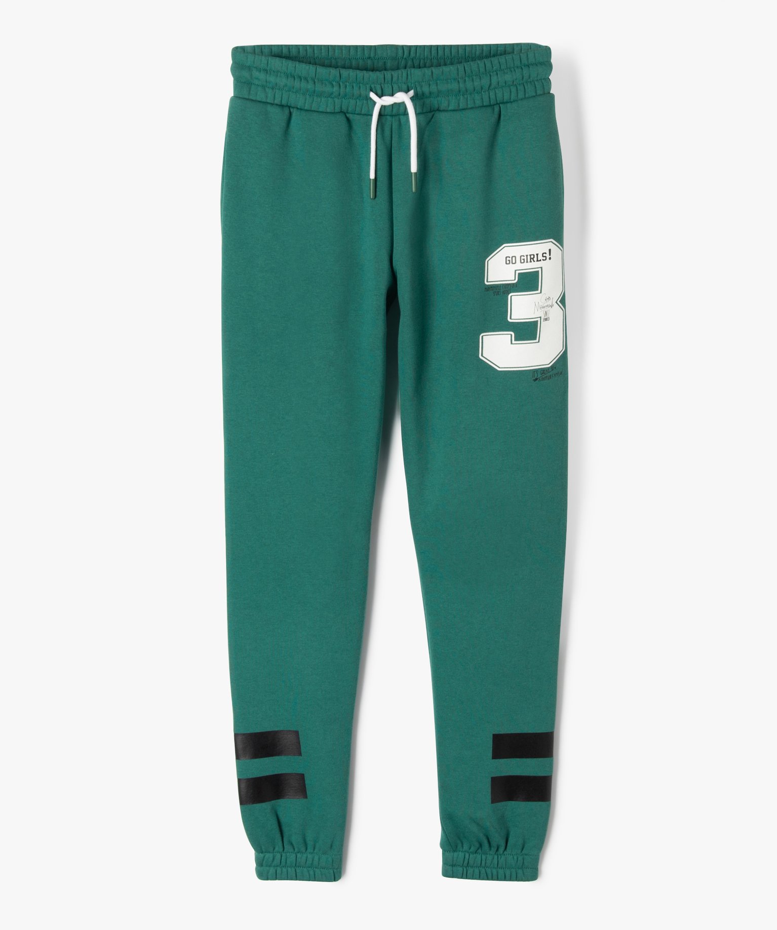 Pantalon de jogging fille - Camps United vert | GEMO