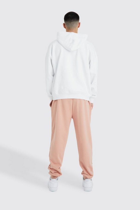 Oversize Jogginghose mit Worldwide-Print
