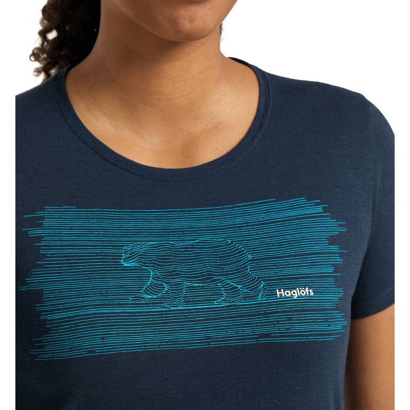 Haglöfs Träd Tee Print Funktionsshirt Damen