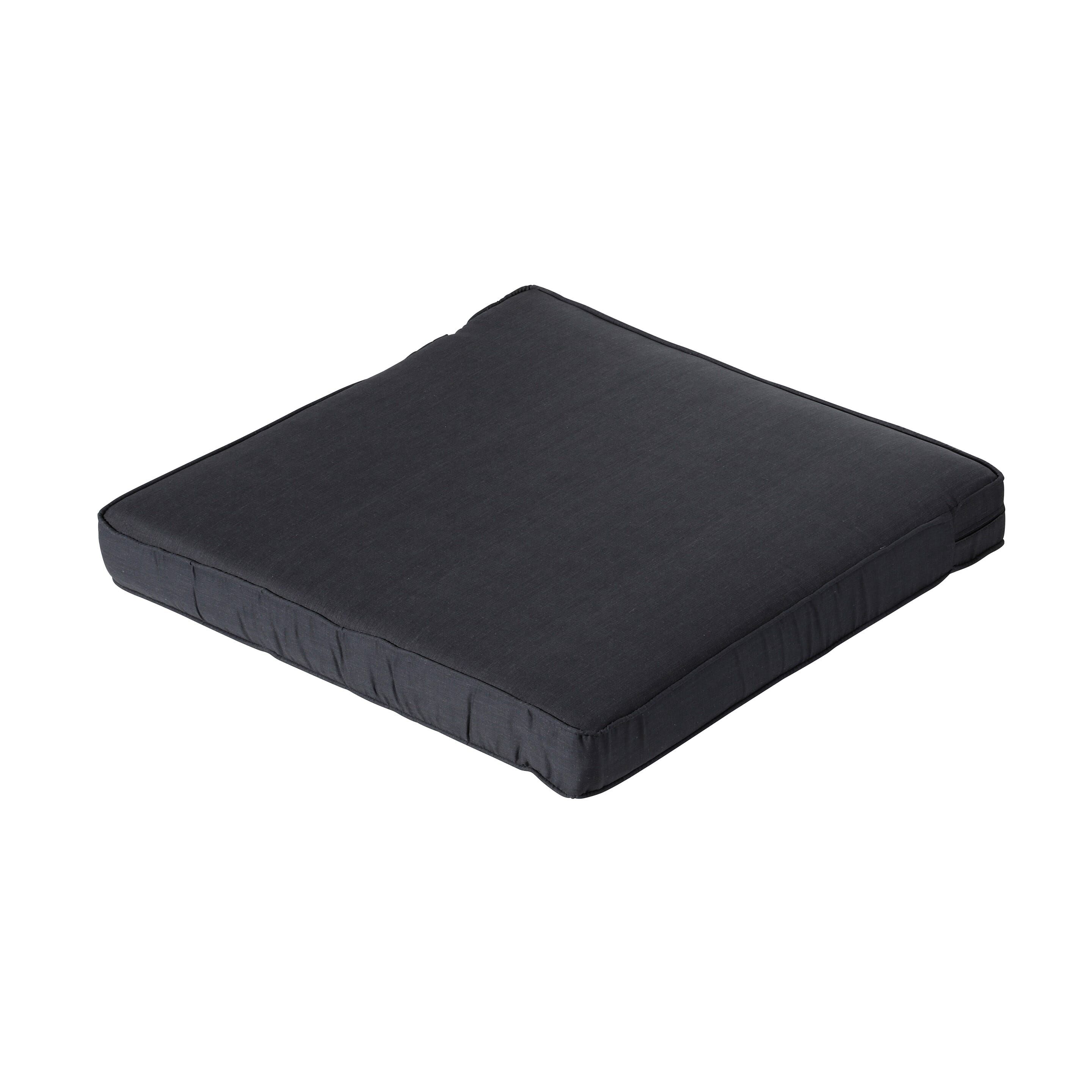 Madison Basic Black 73x73 Loungekissen