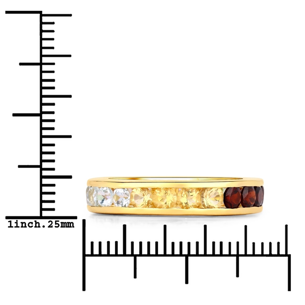 Rafaela Donata Bague Argent sterling Améthyste en Or jaune Bague