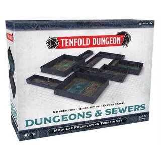 Tenfold Dungeon 3D Terrain Setting: Dungeon & Sewers (EN)