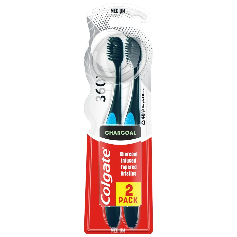 Colgate 360 Sort Mellem Tandbørste