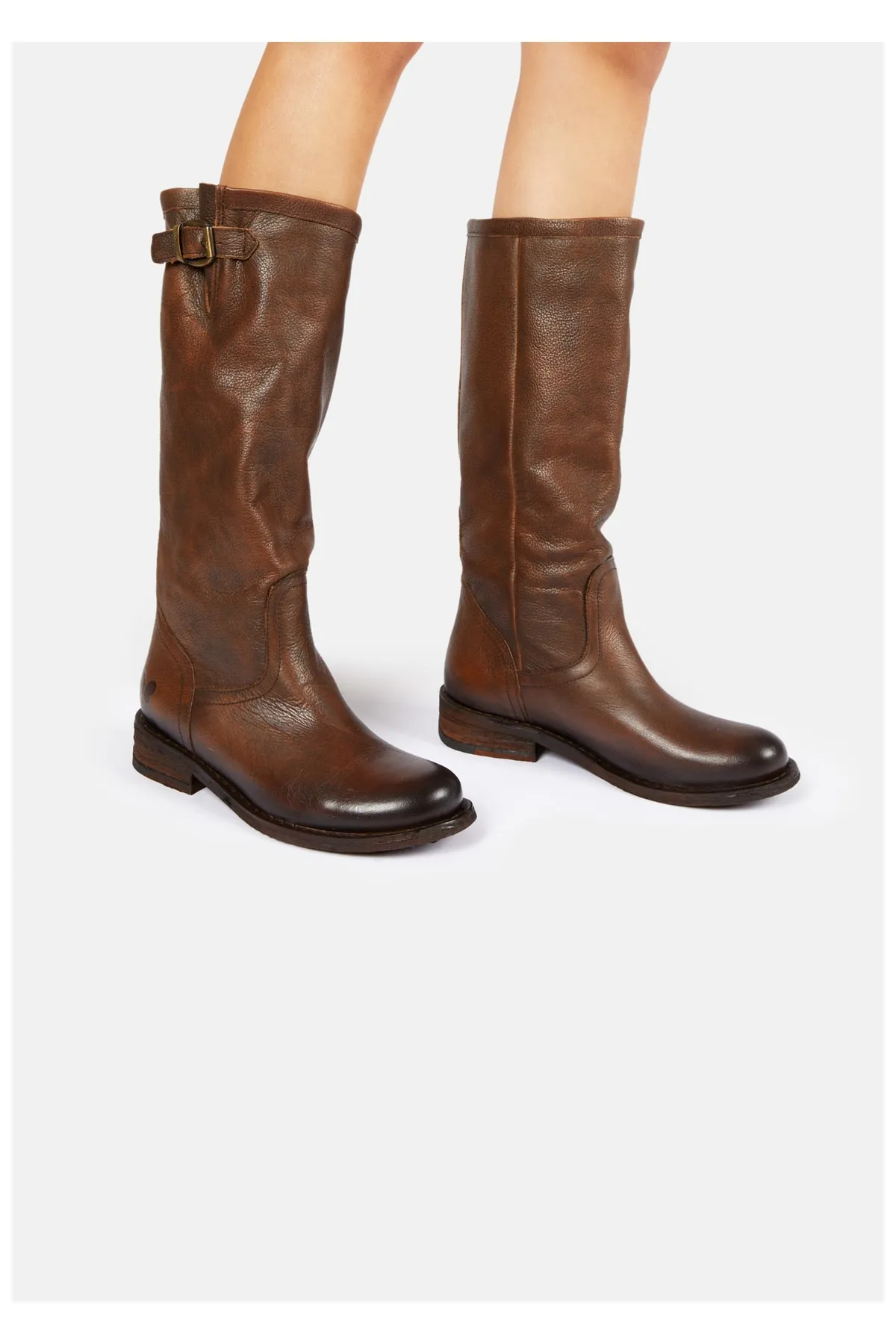Felmini  Stiefel - Braun - Blockabsatz