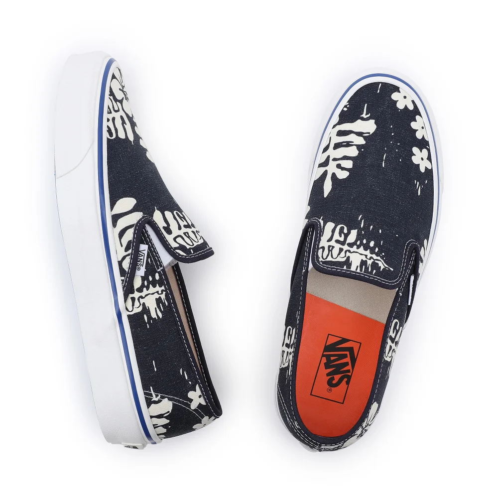 Vans Anaheim Factory Slip on 48 Deck Dx VN0005UPNVY1 / blau