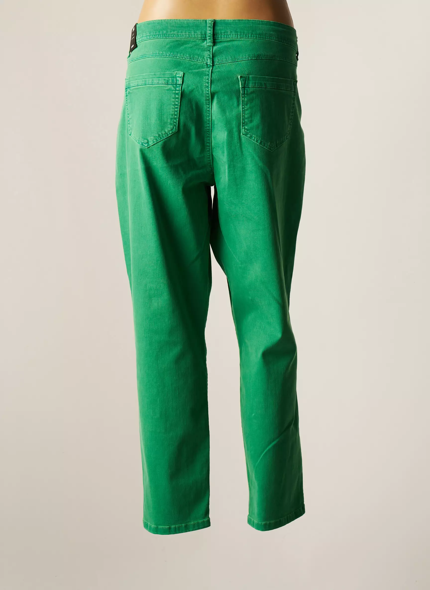 Jensen Pantalons Droits Femme couleur vert