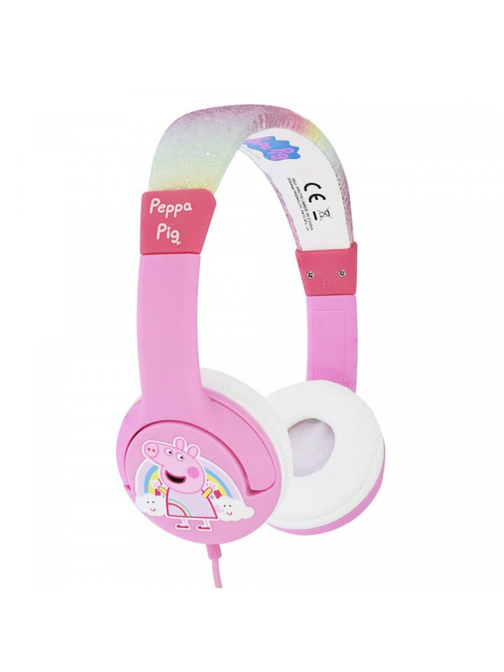 COFI 1453 Kabelgebundene Kopfhörer für Kinder Pig Peppa mit in Pink günstig kaufen onesize