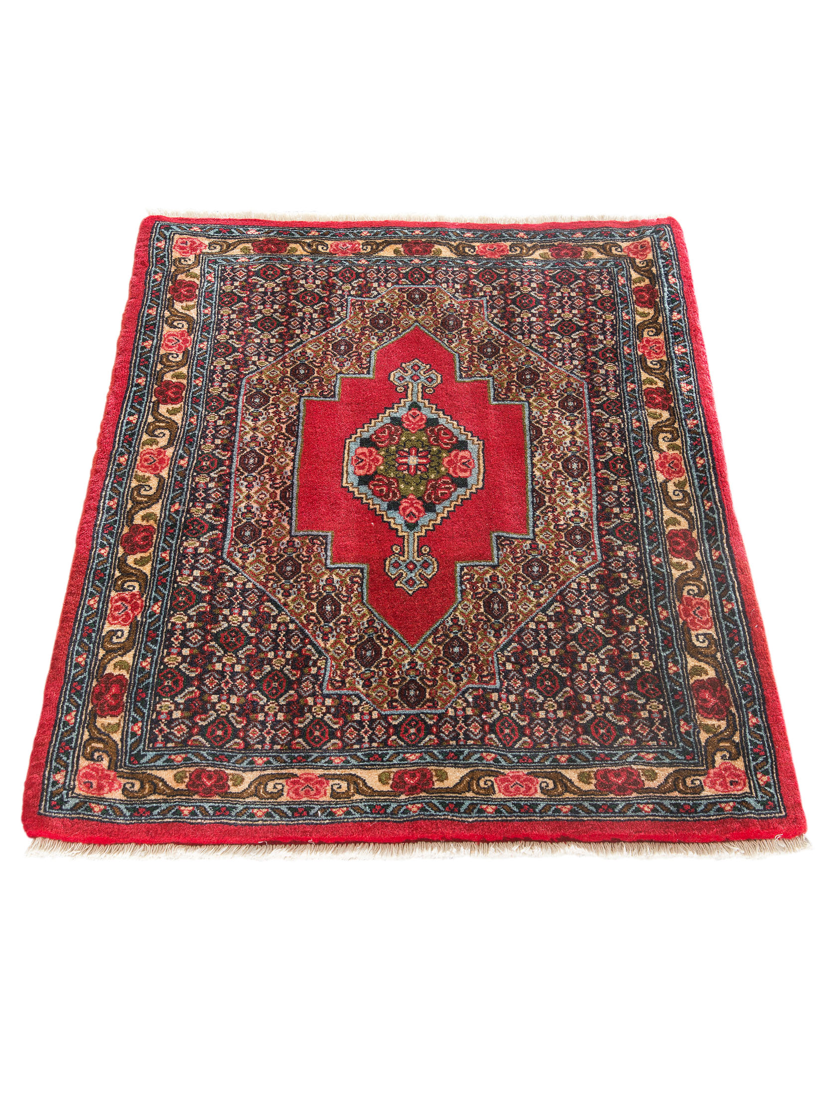 Senneh ca. 77 x 103 cm, Unikat / Einzelstück