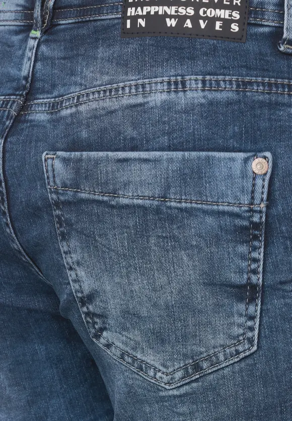 CECIL Loose Fit Jeansshorts