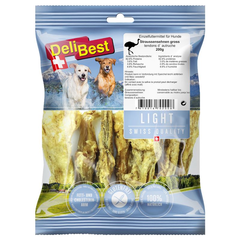 DeliBest Light Straußensehnen