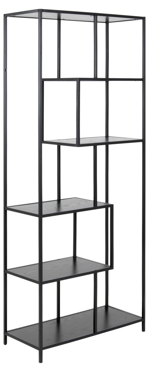 Design-Bücherregal Seaford Esche 77 x 185 cm