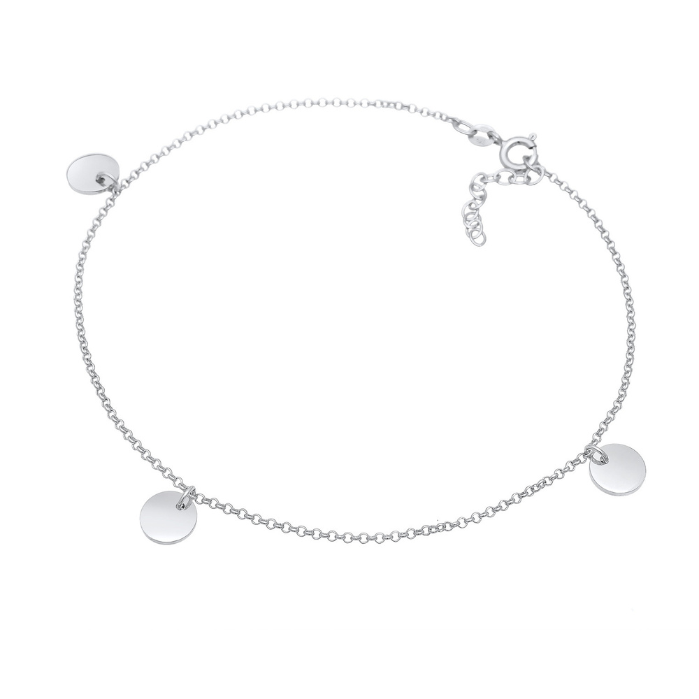 Elli Elli Bracelet de Cheville Bracelet de cheville femme pendentif plaquette geograph Bijoux