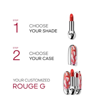 GUERLAIN Rouge G Luxurious Velvet Metal Lippenstift-3.5 g
