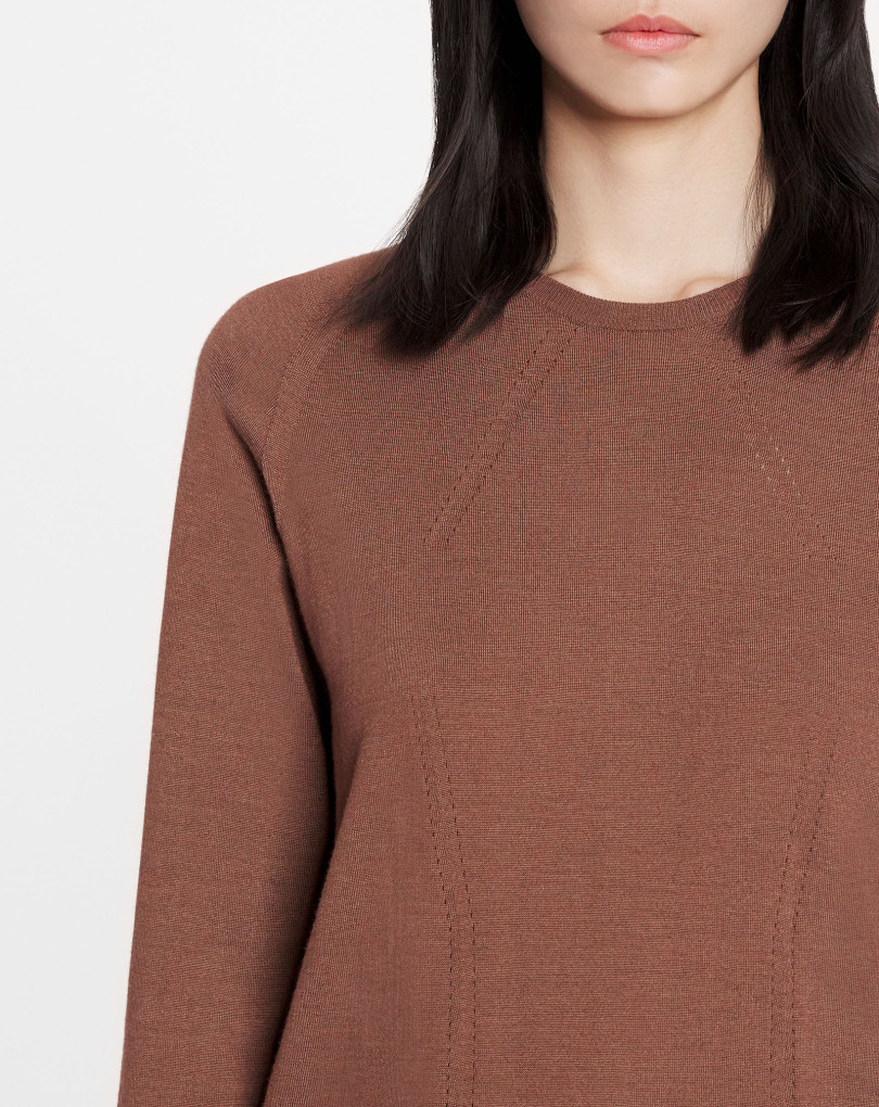 PULL À COL ROND EN MAILLE