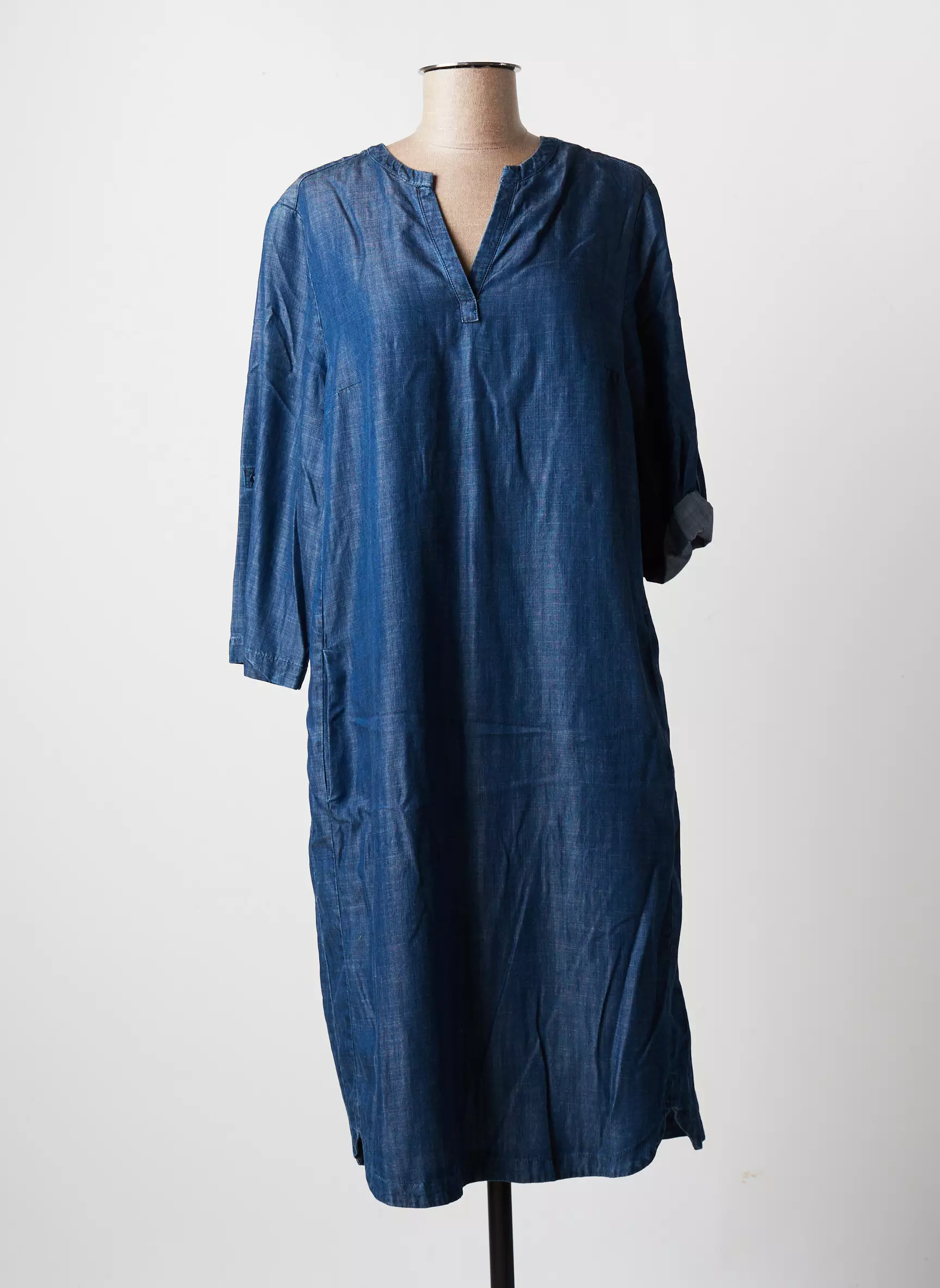 Toni Robes Mi Longues Femme couleur bleu
