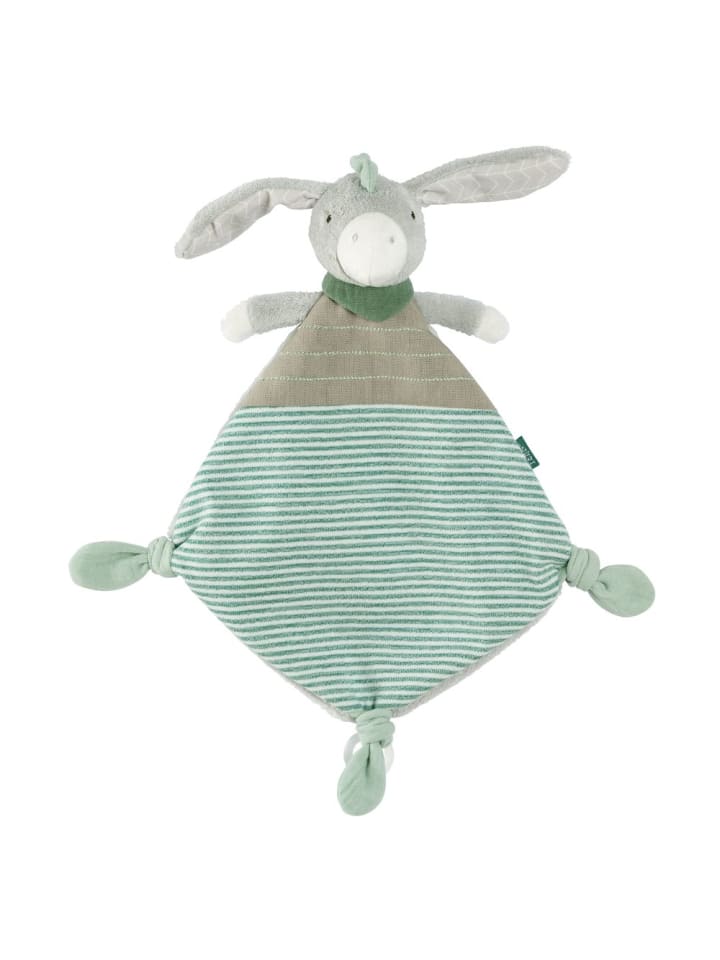 Fehn Schmusetuch / Schnuffeltuch - Esel in grau,gruen günstig kaufen onesize