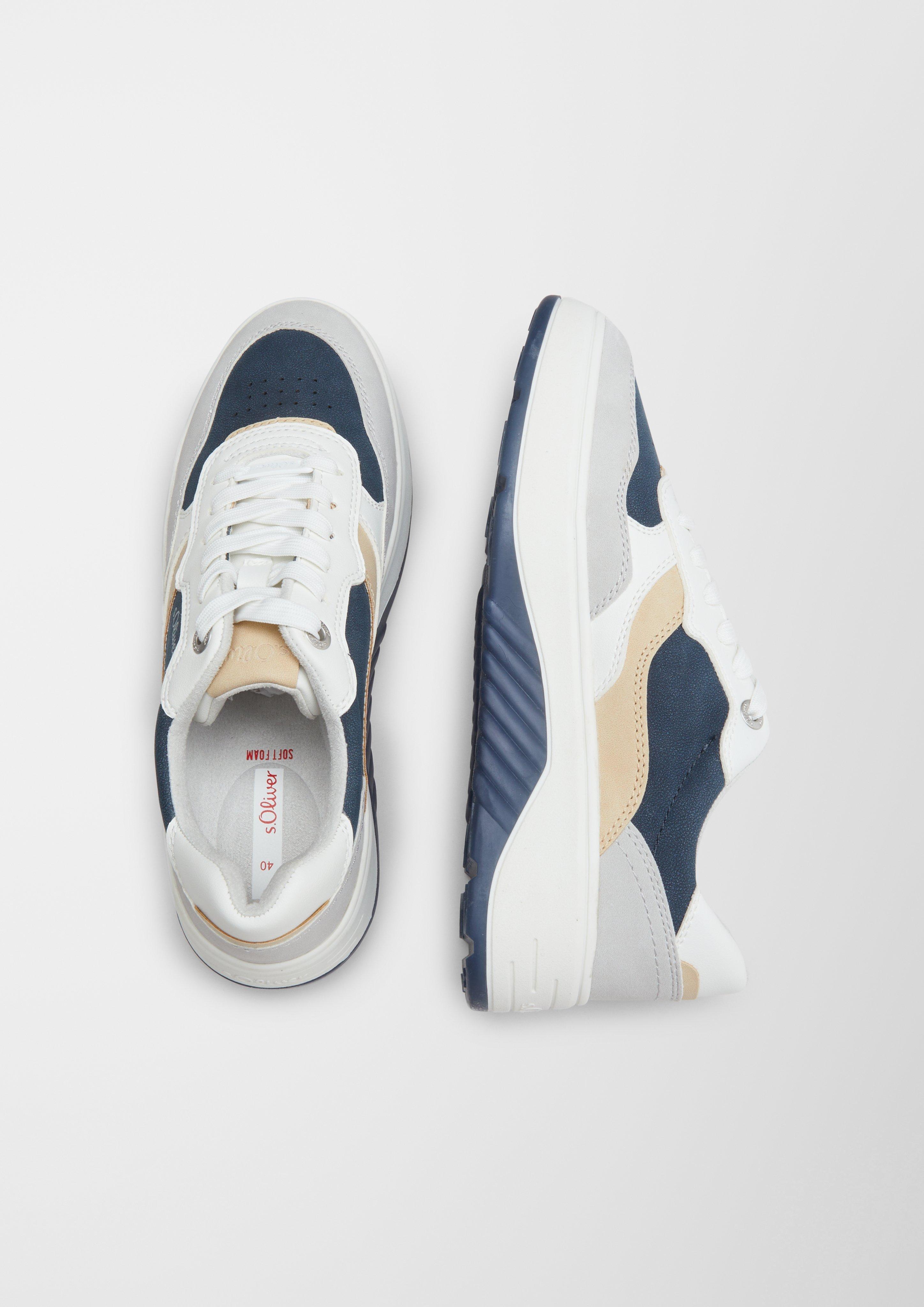 Sneaker aus Lederimitat  6007309-891