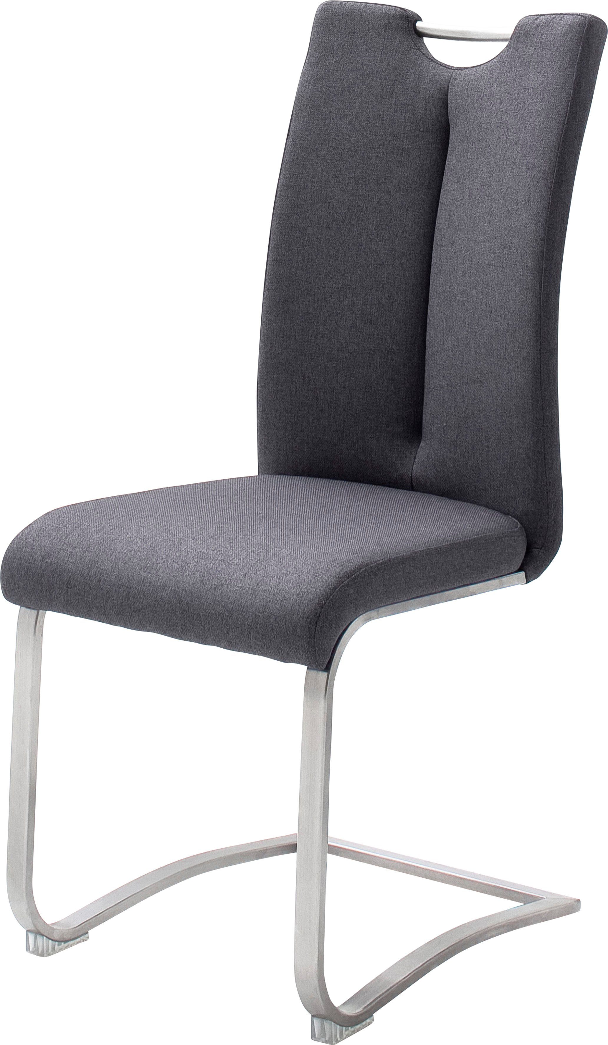 MCA furniture Freischwinger Artos XL (Set, 2 St), 2-er Set, Stuhl mit Griffloch, belastbarkeit bis 140 kg
