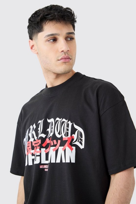 Oversized Ofcl Graphic T-shirt