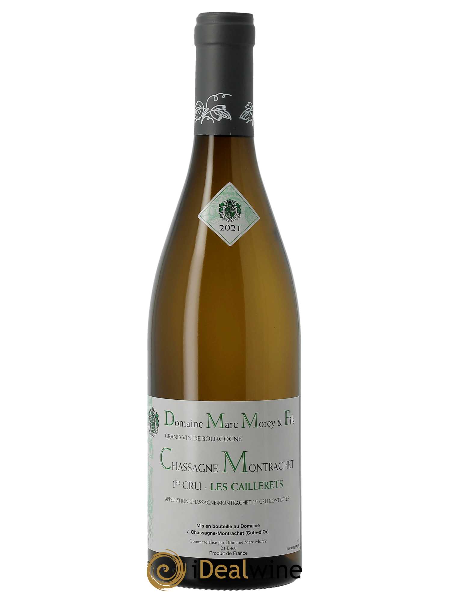 Chassagne-Montrachet 1er Cru Les Caillerets Marc Morey  2021 - Lot de 1 Bouteille