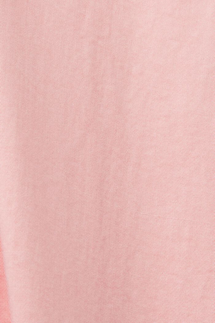 Leichte Stretch-Chino mit Gürtel
