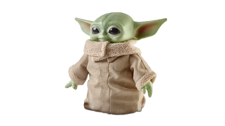 Star Wars „The Child“ Plüschfigur, ca. 28 cm, Kuschelfigur Yoda The Mandalorian