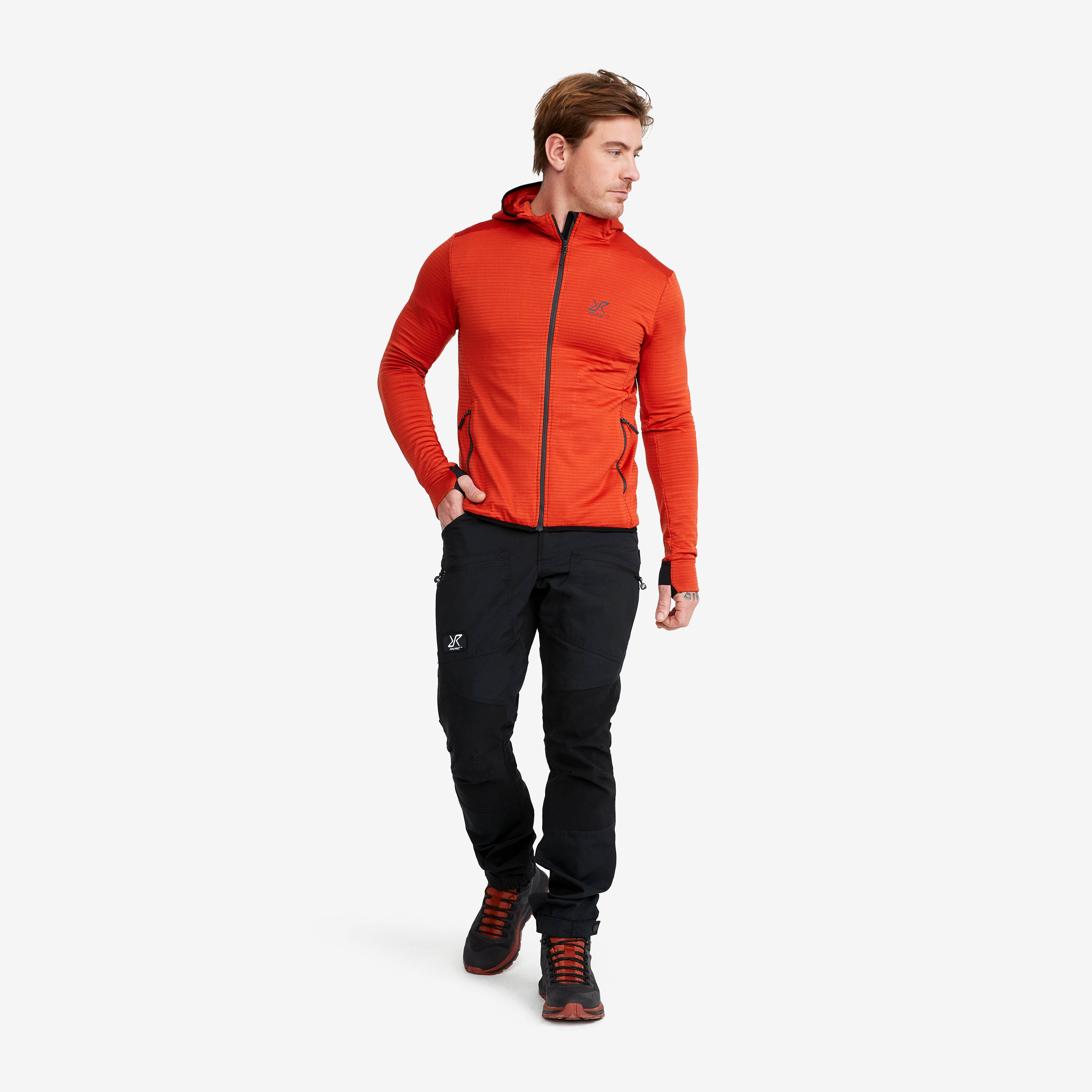 Waffle Hoodie Homme Autumn