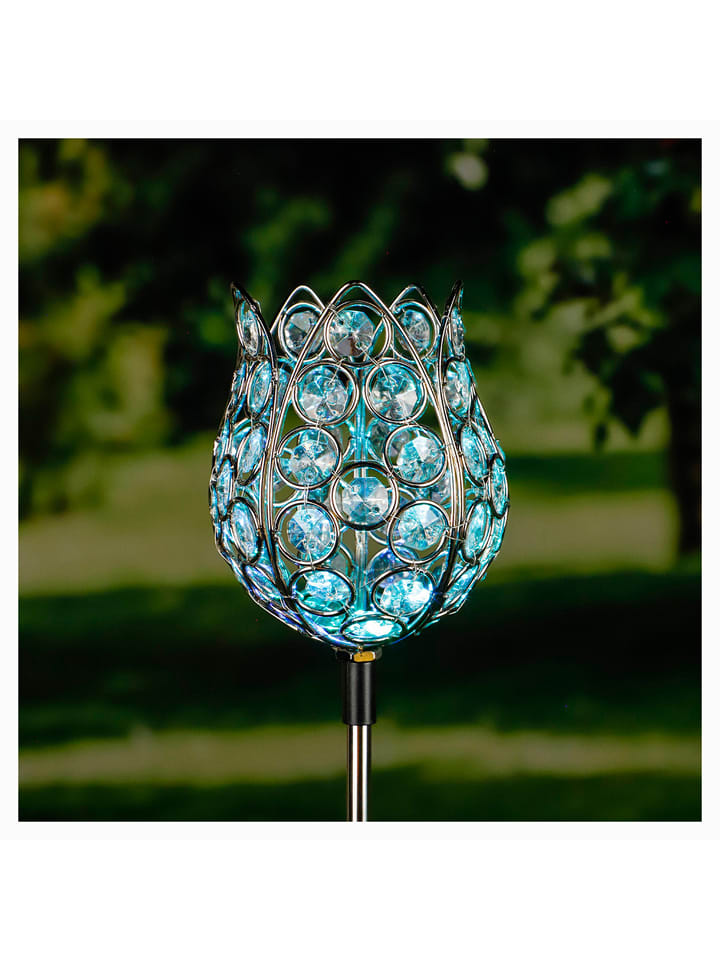 Garden Hero 2er-Set: LED-Solar-Gartenstecker 