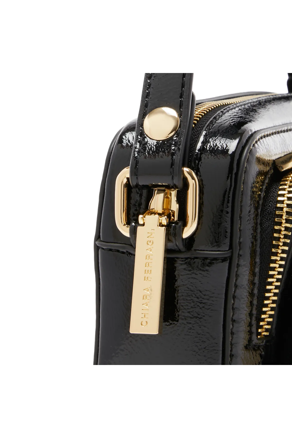 CHIARA FERRAGNI  Eyelike Damen Umhängetasche Schwarz 75sb4bf1-zs954-899