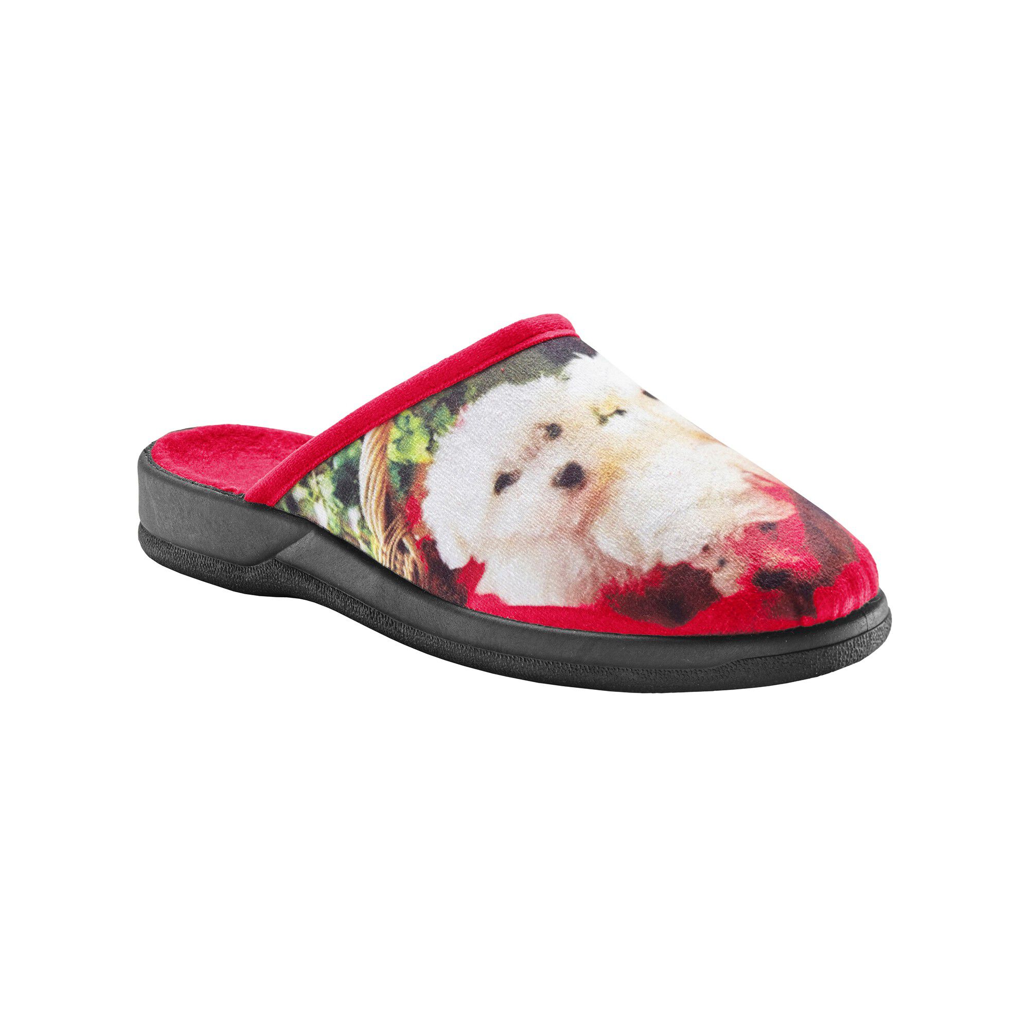 Chaussons mules impression photo 
