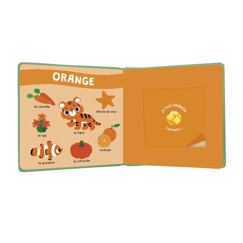 Livre Mon livre des odeurs et des couleurs, fruits en folie - Auzou
