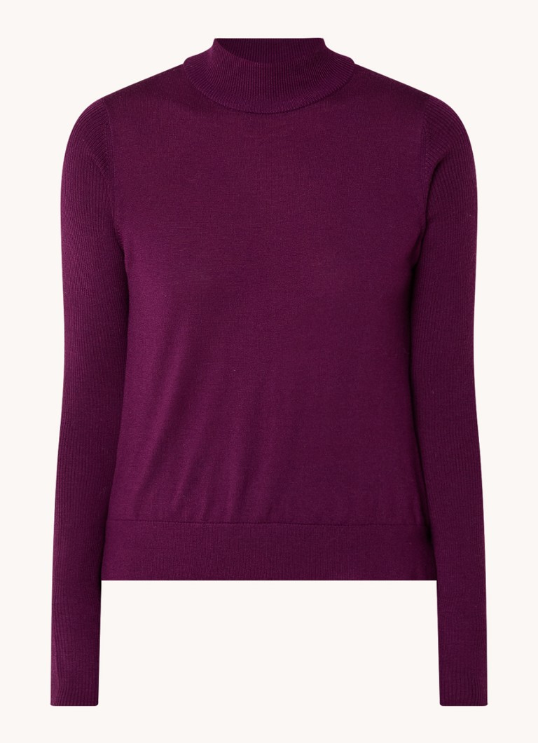 Pulover Hugo Boss Sedennian din lână fină.