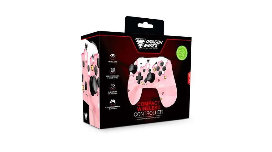 PopTop Compact Wireless Controller für Switch (Sweet Pink)