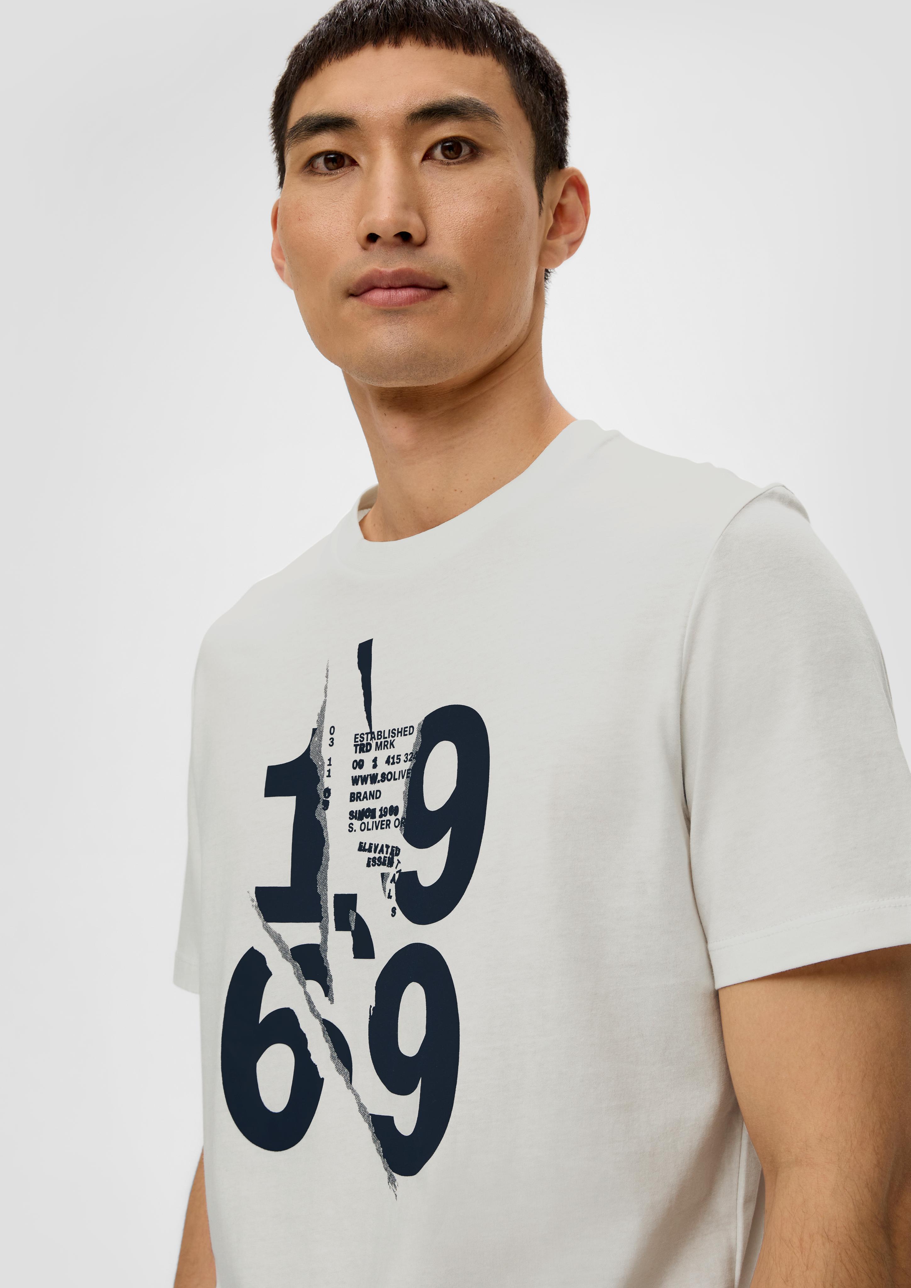 T-Shirt mit Frontprint  2138638-01D2