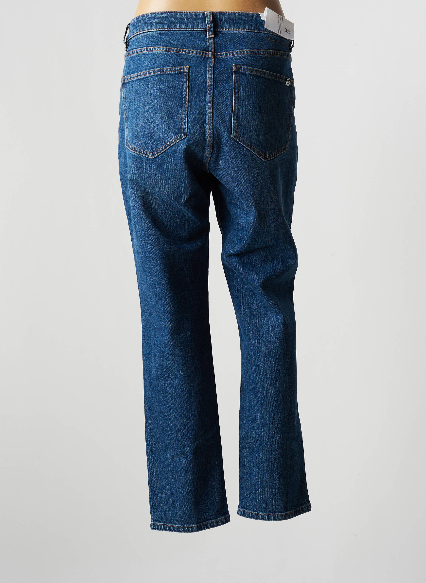 Labdip Jeans Coupe Droite Femme couleur bleu