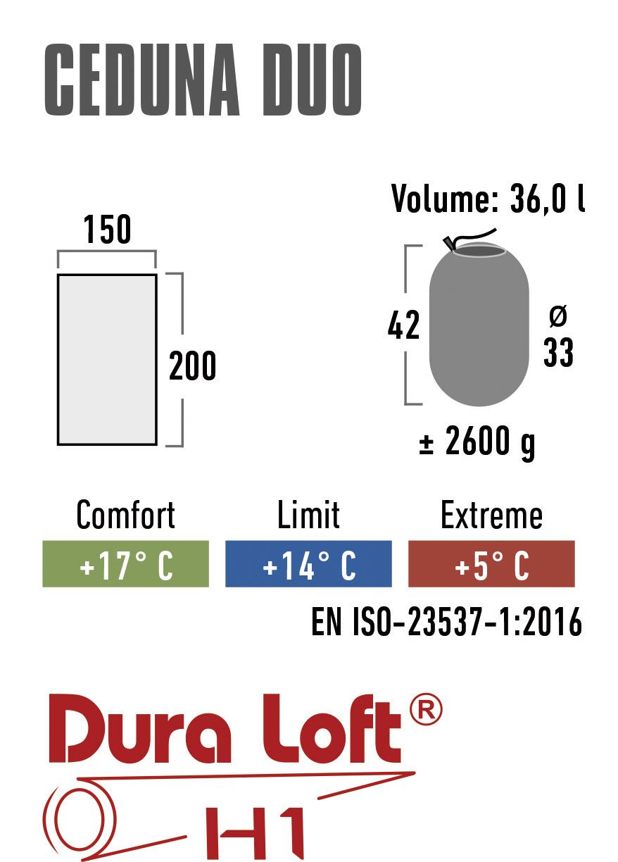 High Peak Ceduna Duo Schlafsack