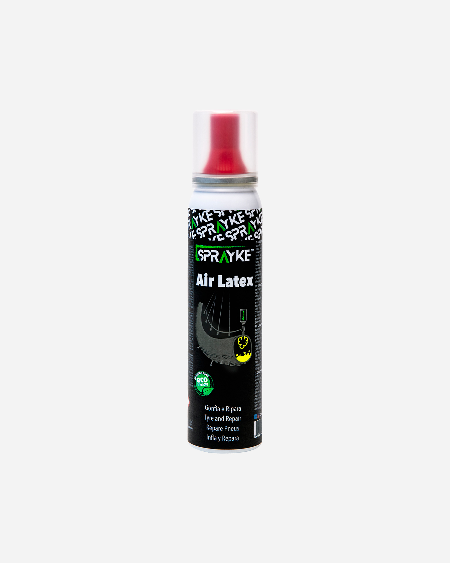 Accessorio Bici Bonin Sprayke Gonfia E Ripara Air Latex 100 ml CVB1147