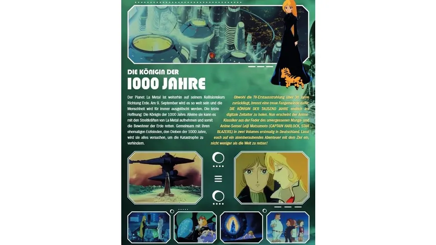 Die Königin der tausend Jahre - Remastered Edition: Volume 2 (Ep. 22-42)  [4 DVDs]