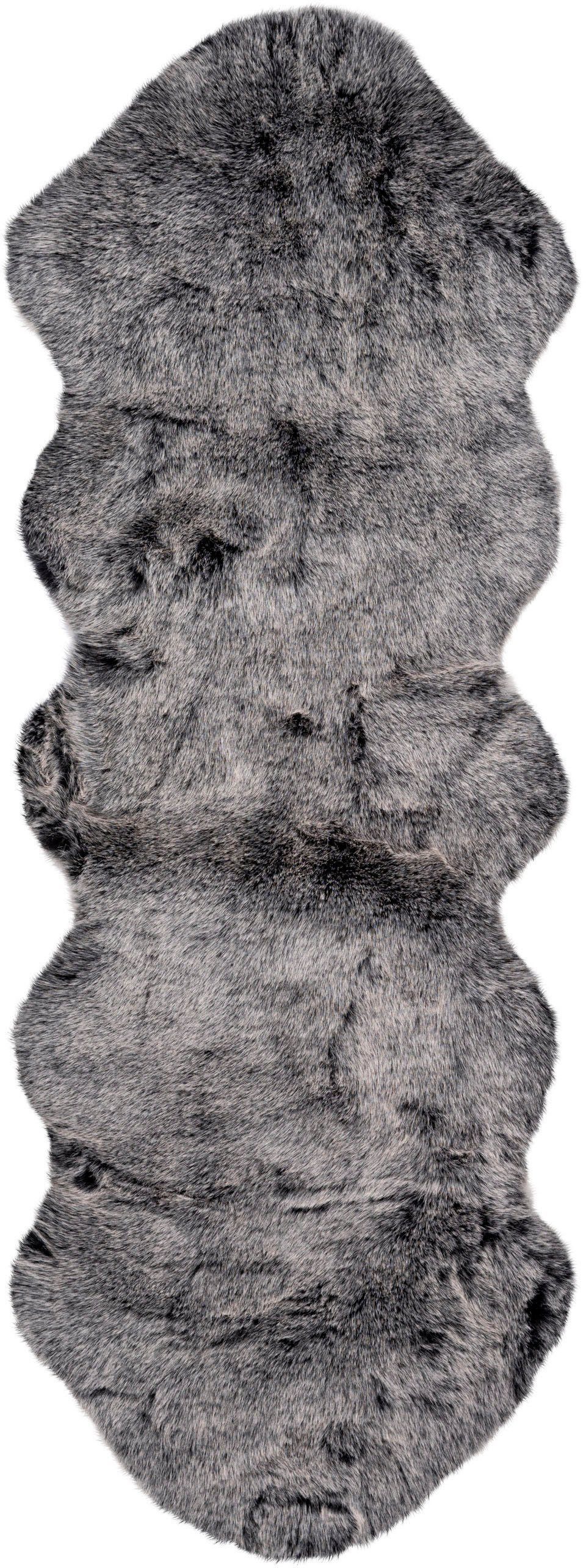 Hochflor-Läufer Emica-1000, calo-deluxe, fellförmig, Höhe: 52 mm, Kunstfell