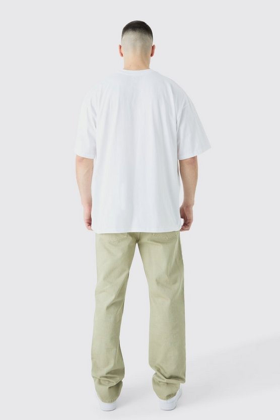 Tall Oversize Rundhals T-Shirt