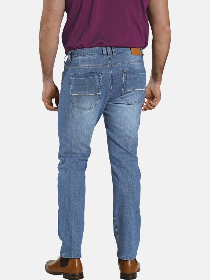Charles Colby Tiefbundjeans BARON CASSANDER in hellblau günstig kaufen