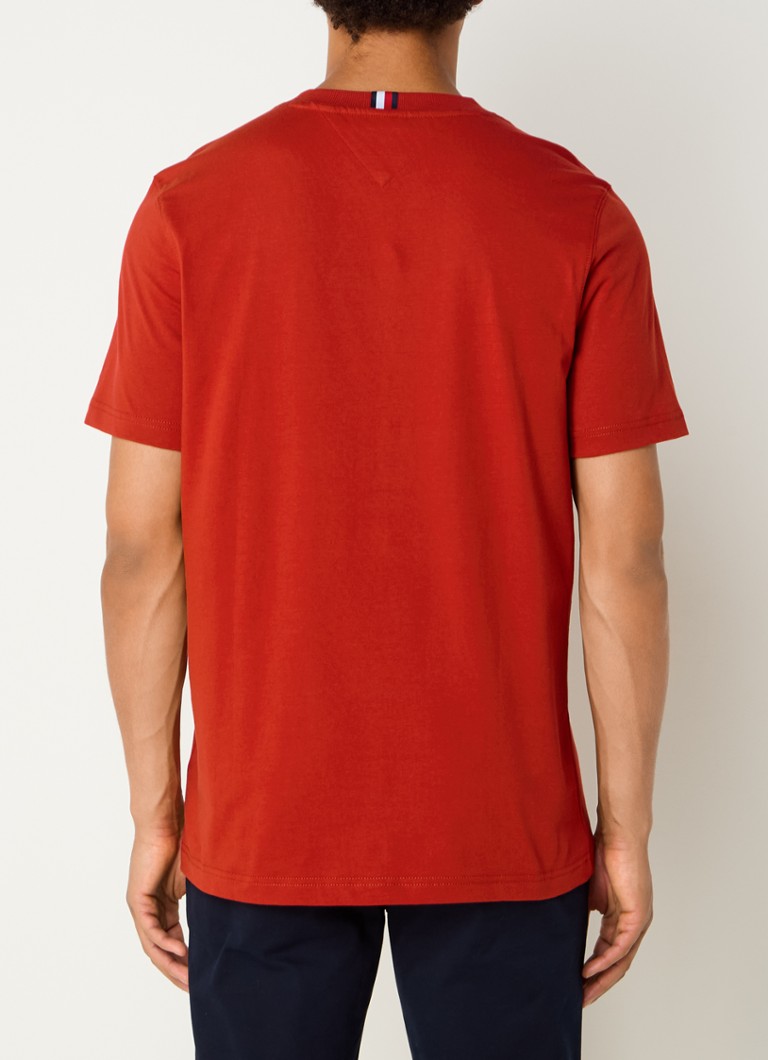 Tricou Tommy Hilfiger cu logo brodat