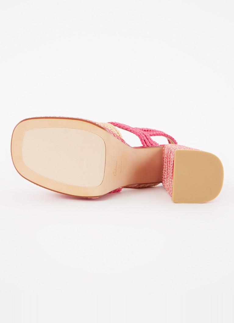 Castañer Fulvia Sandalette valmistettu raffiasta