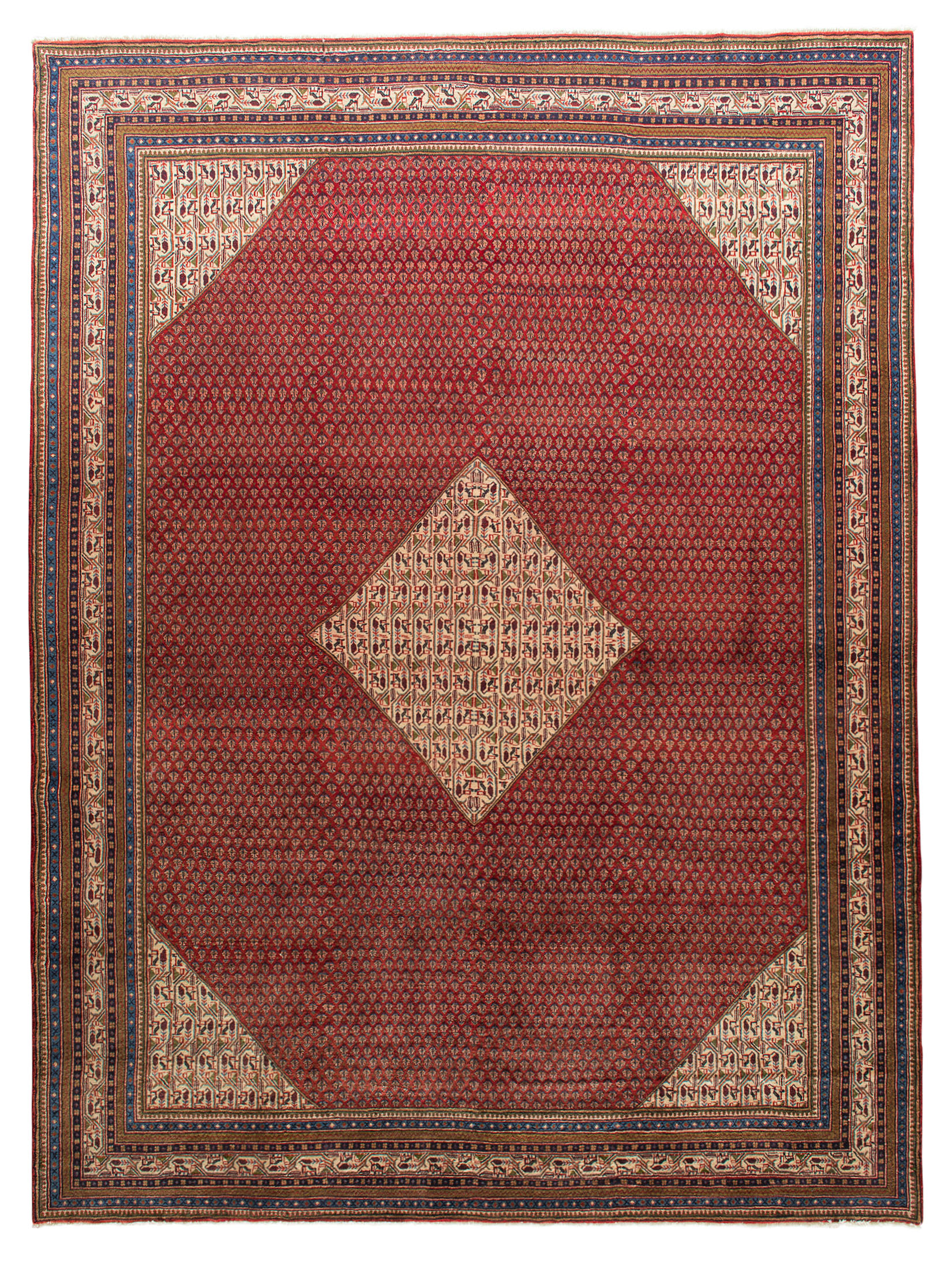 Sarough Mir Semiantik ca. 304 x 405 cm, Unikat / Einzelstück