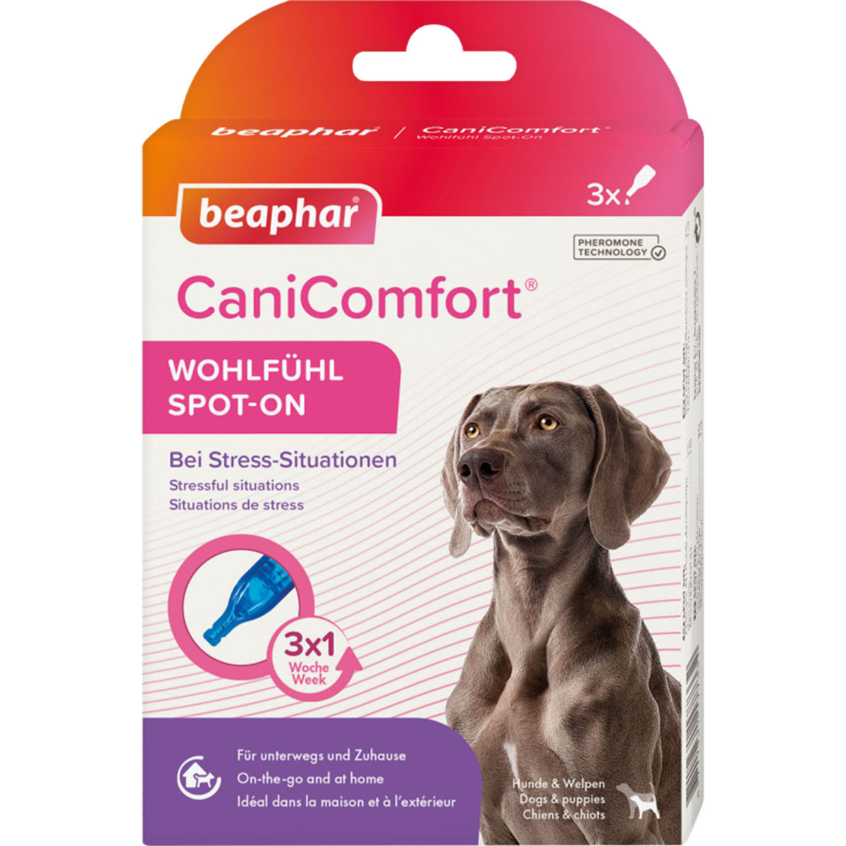 beaphar CaniComfort Wohlfühl Spot On 3x1ml kaufen bei ZooRoyal