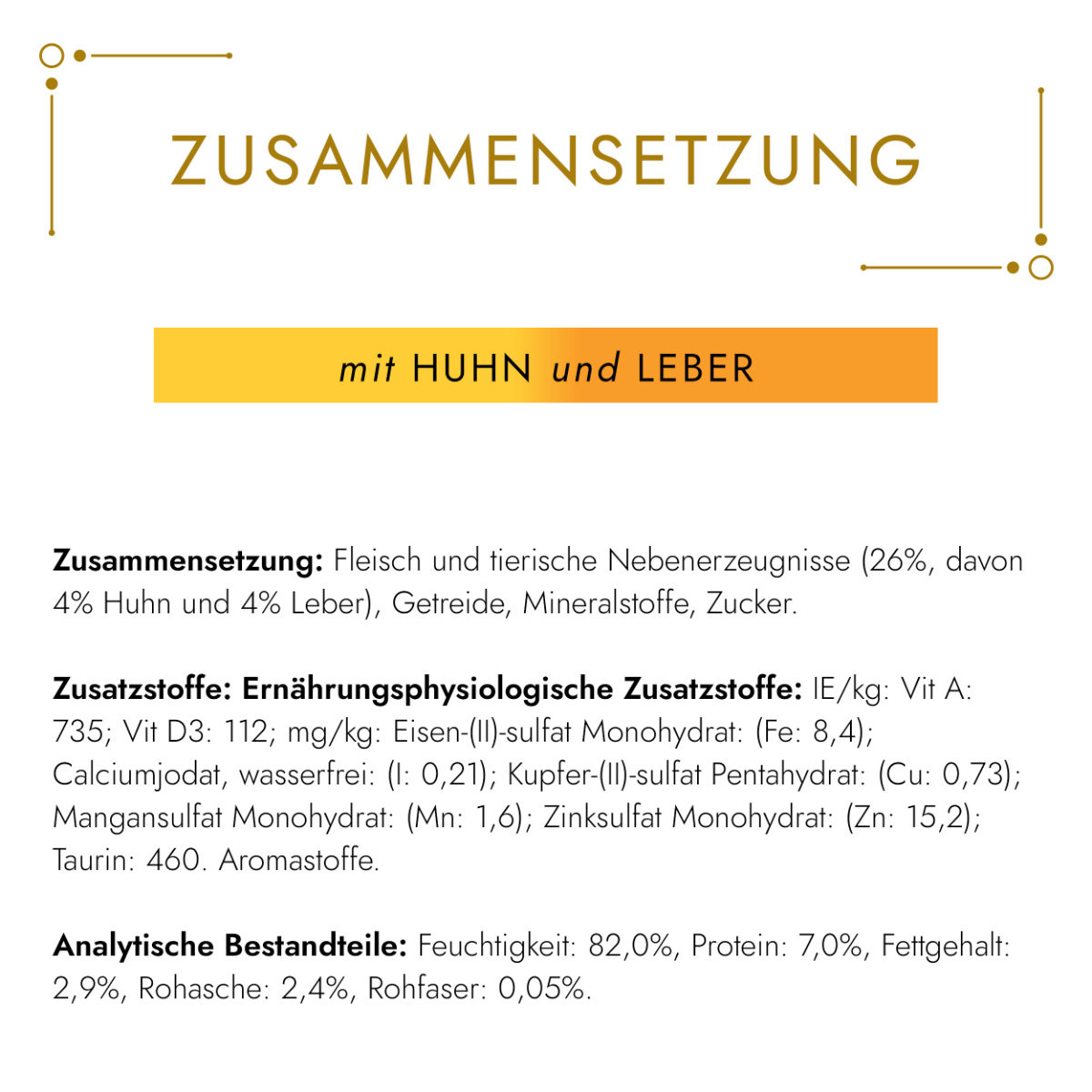 GOURMET Gold Zarte Häppchen in Sauce mit Huhn und Leber