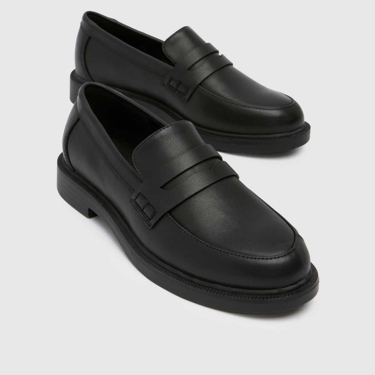 Schuh fekete libby mokaszin lányka junior cipők