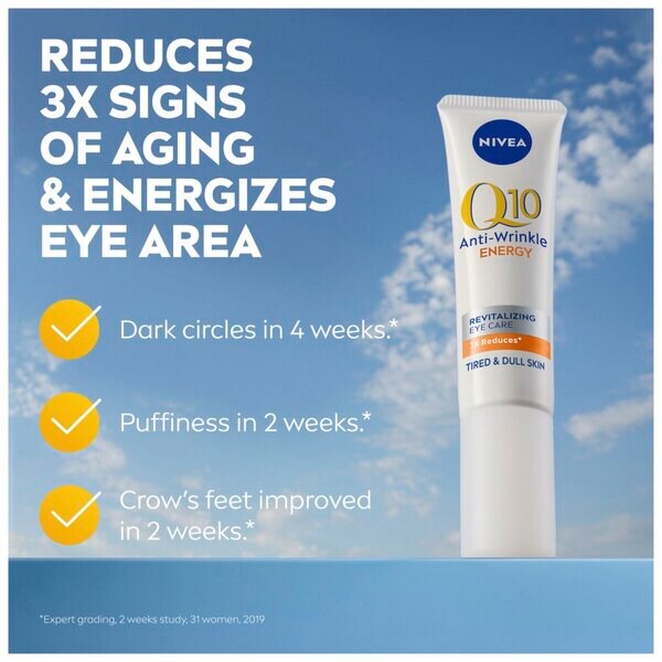 NIVEA Q10 Energy krém proti vráskam na oči 15 ml